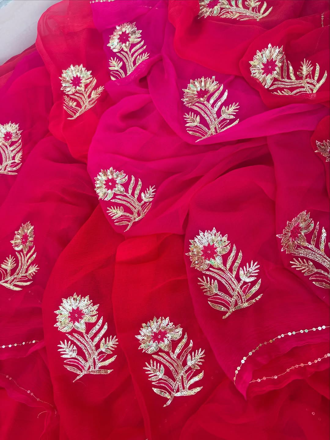 Gulkaari Jaal Saree - Image 3